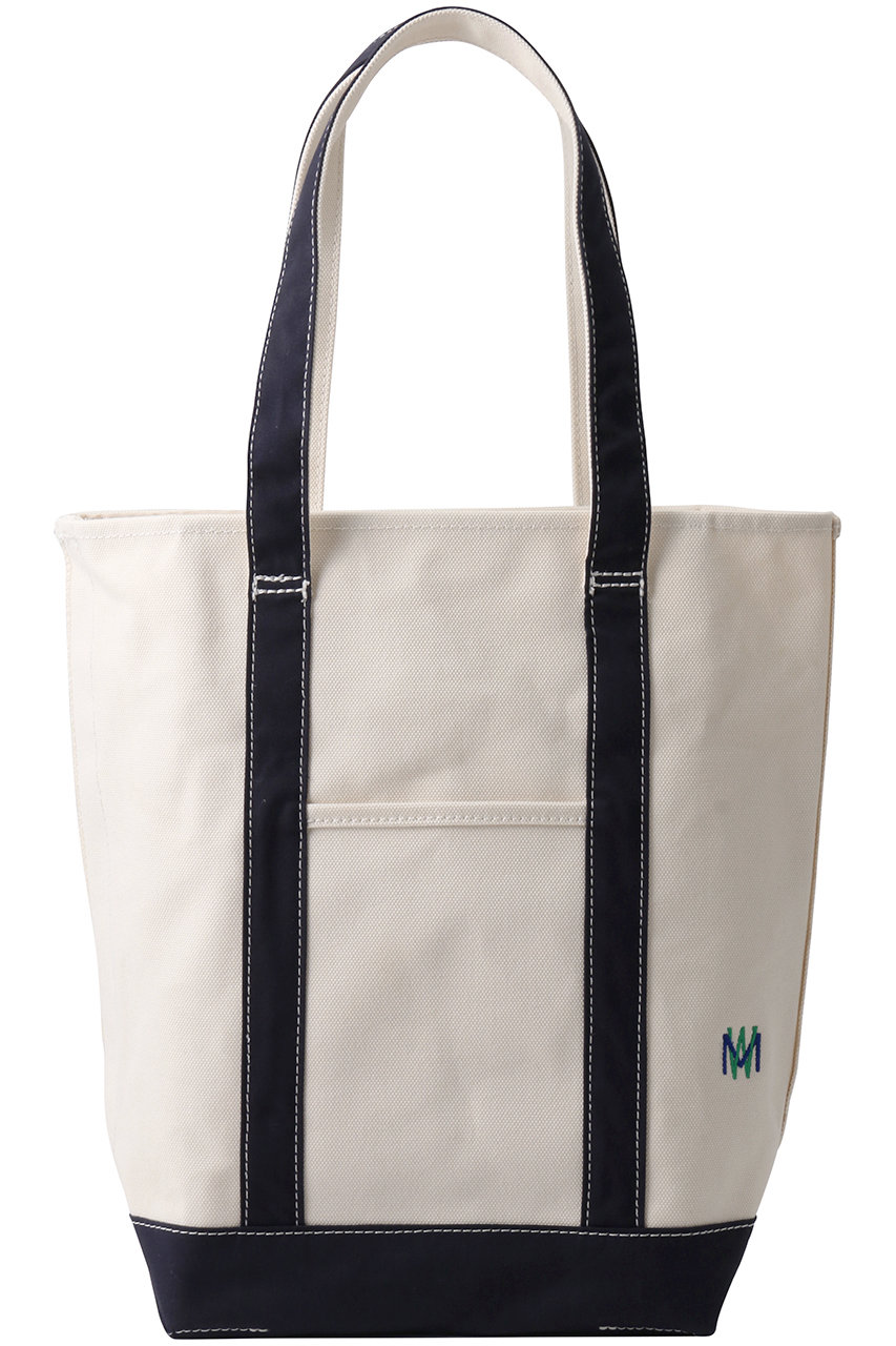 MY WEAKNESS Maine Tote (エクリュ×ネイビー, F) マイ ウィークネス ELLE SHOP MY WEAKNESS Maine Tote (エクリュ×ネイビー, F) マイ ウィークネス ELLE SHOP
