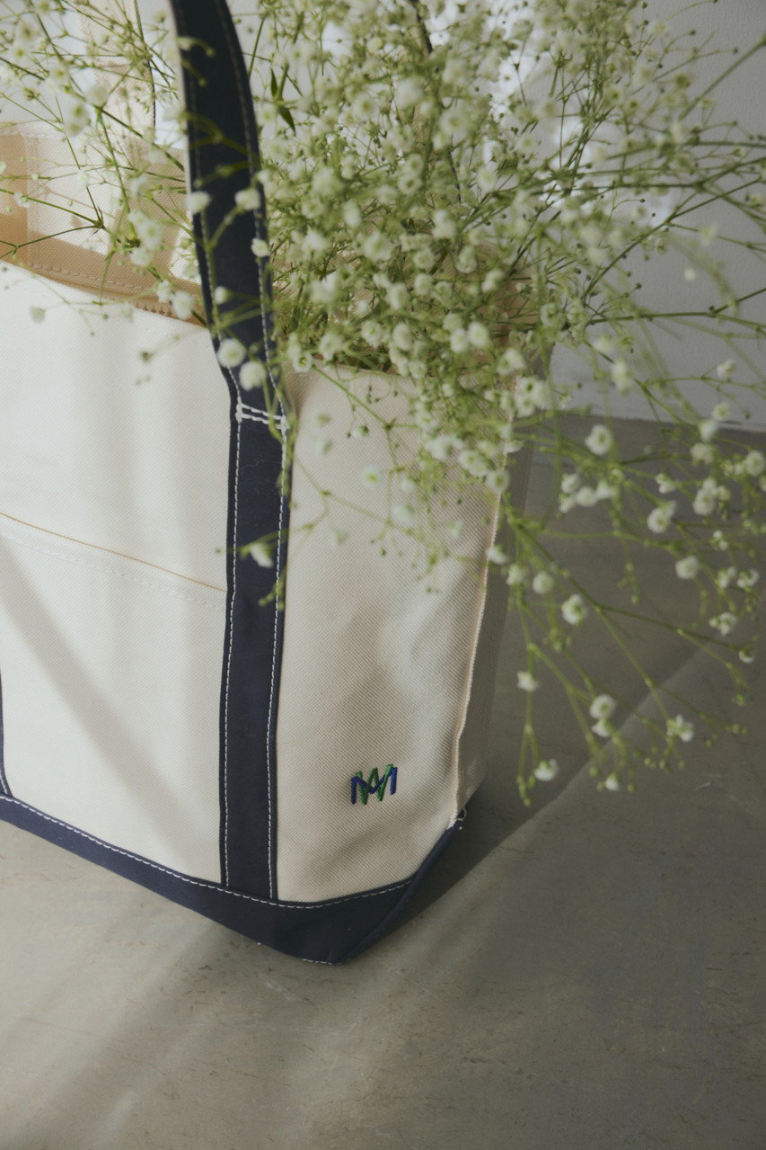 MY WEAKNESS(マイ ウィークネス)｜Maine Tote/エクリュ×ネイビー の