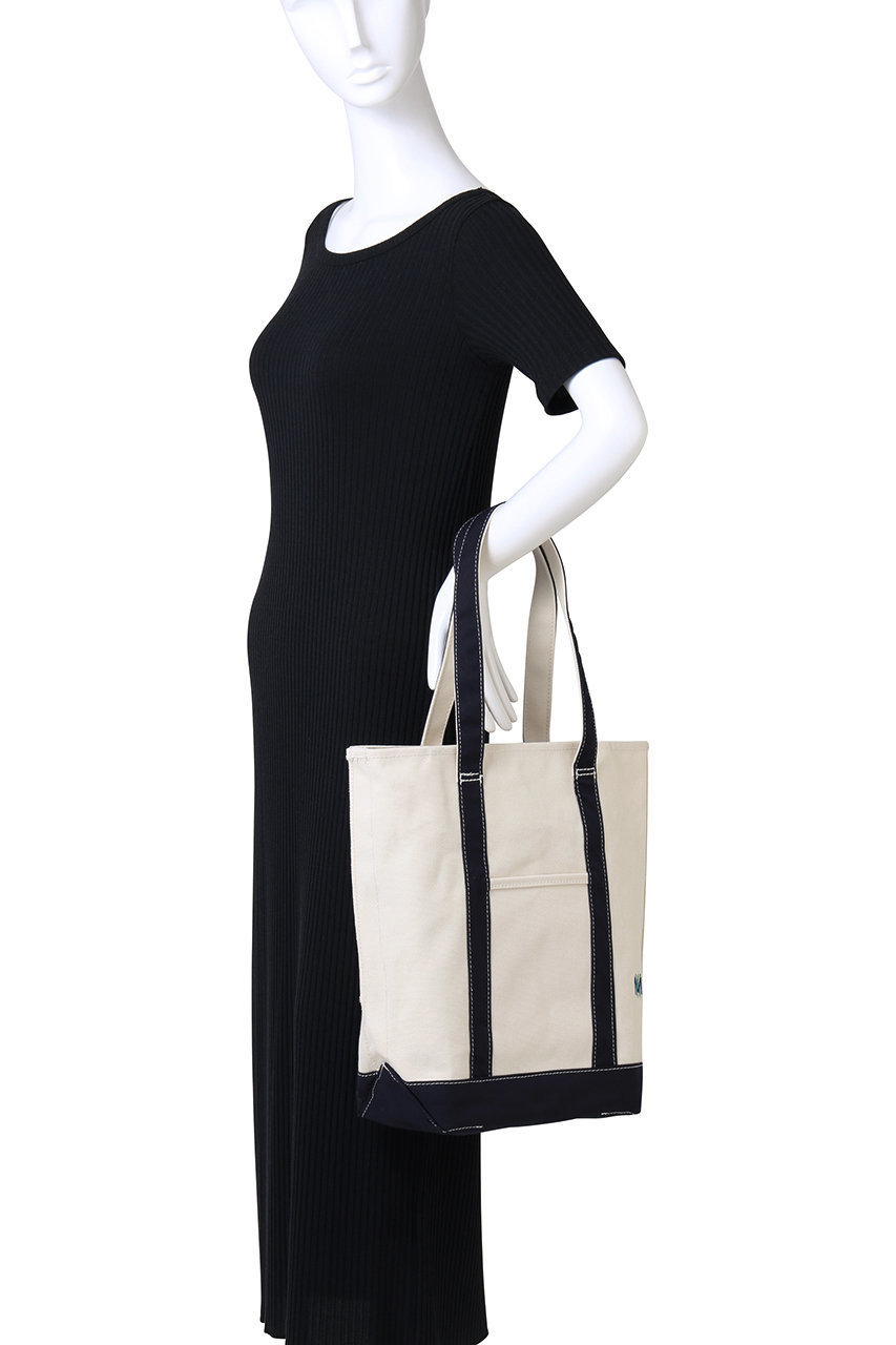 MY WEAKNESS(マイ ウィークネス)｜Maine Tote/エクリュ×ネイビー の