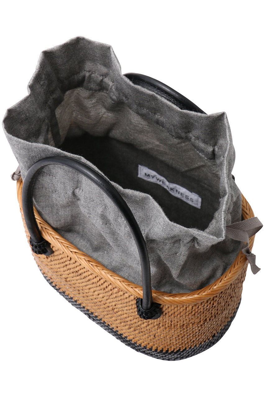 MY WEAKNESS(マイ ウィークネス)｜Ata Bag Mini/NC×ブラック の