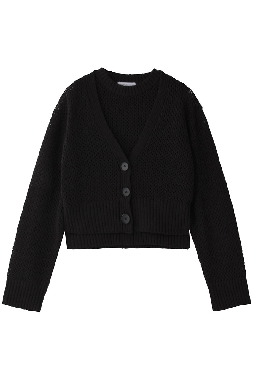 MY WEAKNESS Knit Ensemble (BLACK, F) マイ ウィークネス ELLE SHOP MY WEAKNESS Knit Ensemble (BLACK, F) マイ ウィークネス ELLE SHOP