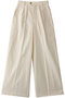 Wide Pantalon マイ ウィークネス/MY WEAKNESS IVORY