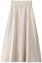 Back Satin Flare Skirt マイ ウィークネス/MY WEAKNESS アイボリー