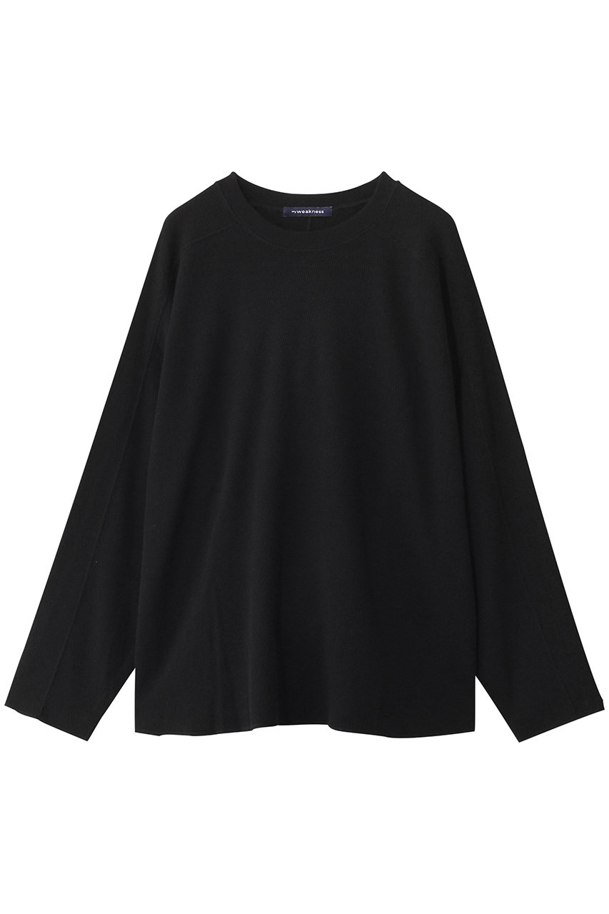 MY WEAKNESS Thermal Long Sleeve (ブラック, F) マイ ウィークネス ELLE SHOP MY WEAKNESS Thermal Long Sleeve (ブラック, F) マイ ウィークネス ELLE SHOP