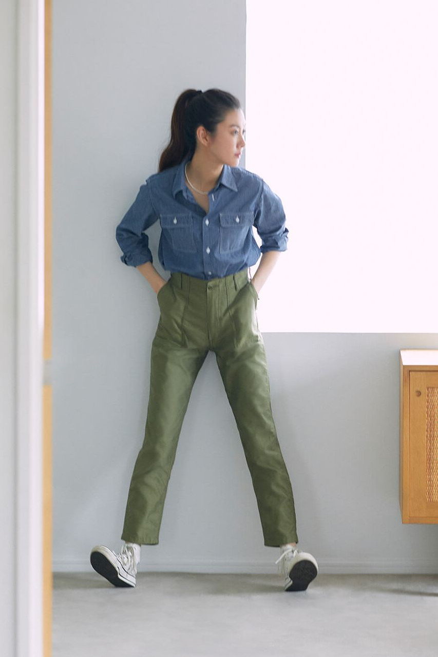 MY WEAKNESS(マイ ウィークネス)｜Fatigue Pants/カーキ の通販