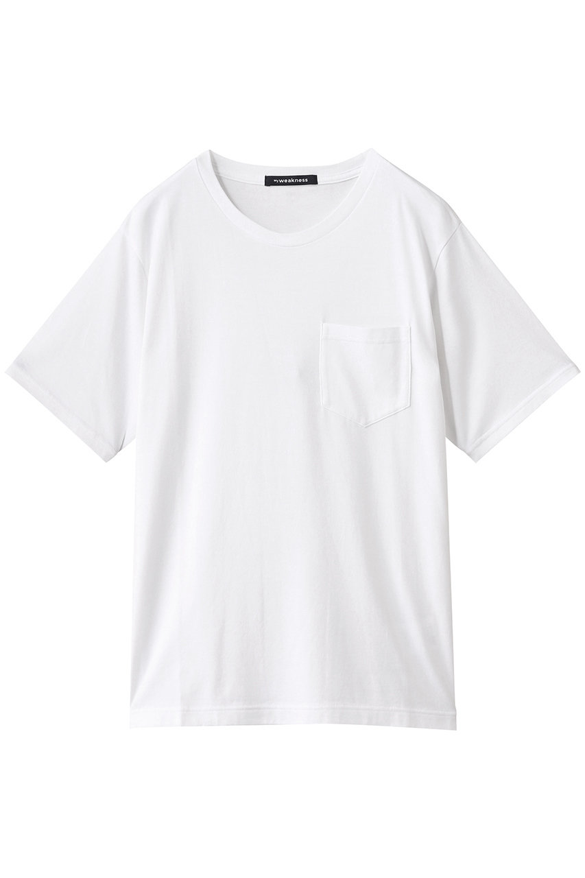 MY WEAKNESS Pocket T (ホワイト, F) マイ ウィークネス ELLE SHOP MY WEAKNESS Pocket T (ホワイト, F) マイ ウィークネス ELLE SHOP