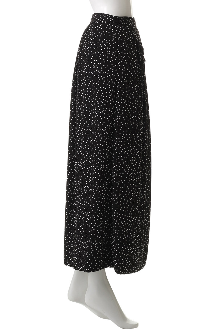 My Weaknessドットスカート MY WEAKNESS(マイ ウィークネス)｜Dot Skirt/ブラック の通販