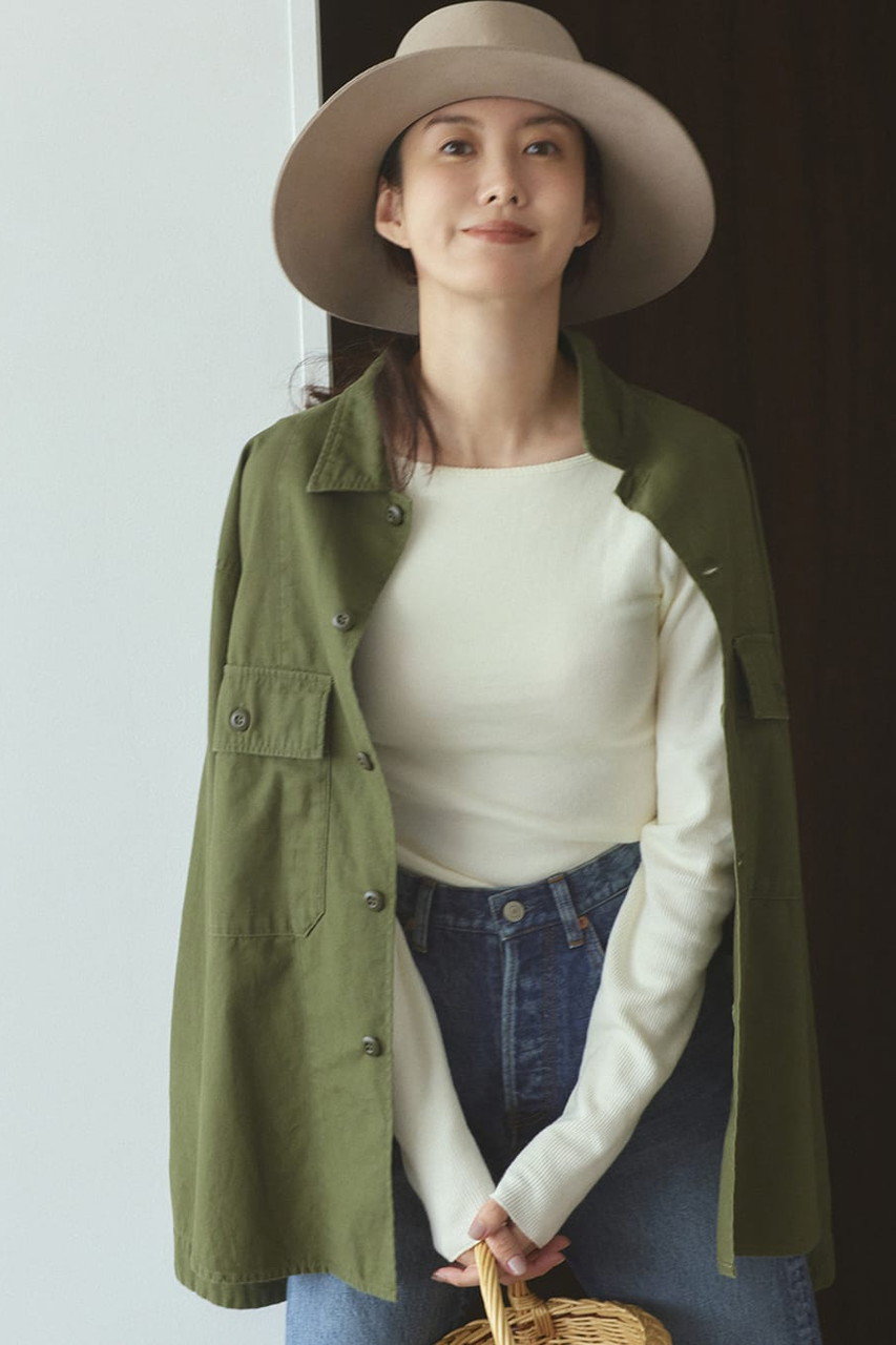 MY WEAKNESS(マイ ウィークネス)｜Jungle Fatigue Shirt/OLIVE の通販 