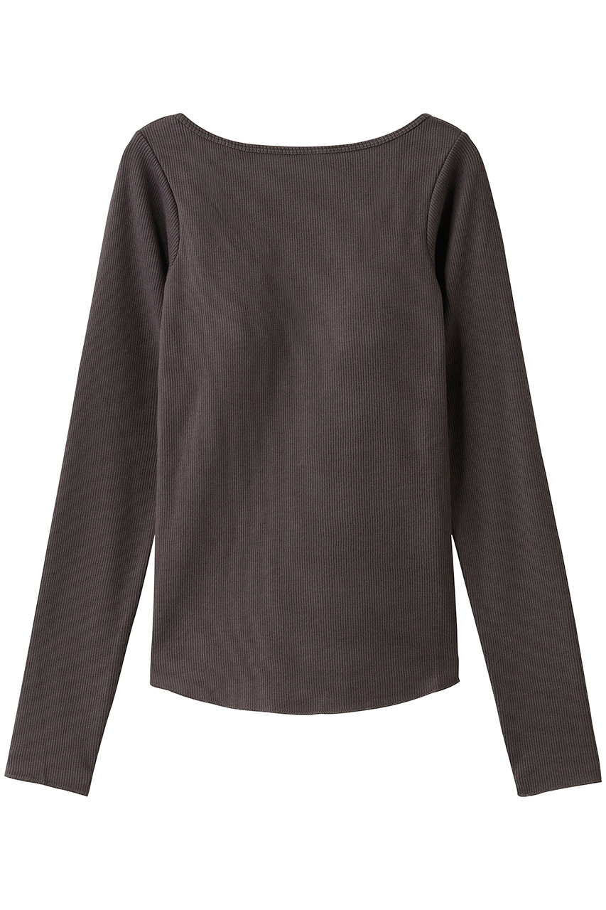 MY WEAKNESS Soft Rib T (CHARCOAL, F) マイ ウィークネス ELLE SHOP MY WEAKNESS Soft Rib T (CHARCOAL, F) マイ ウィークネス ELLE SHOP