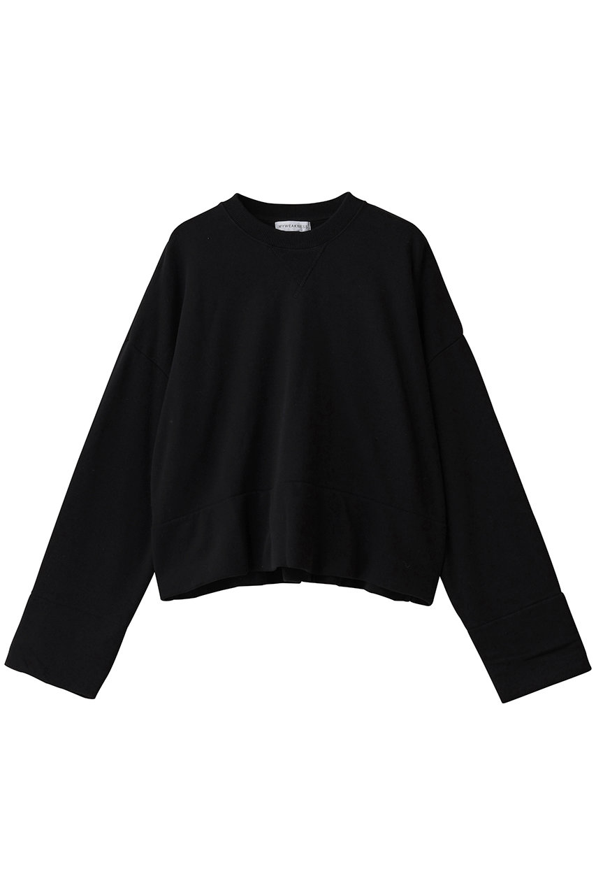MY WEAKNESS Easy Sweat (BLACK, F) マイ ウィークネス ELLE SHOP
