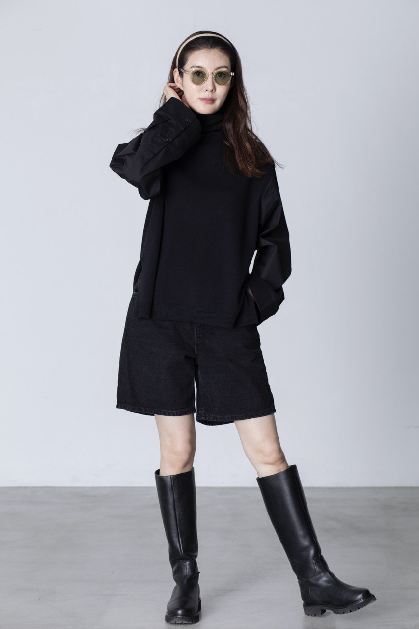 MY WEAKNESS(マイ ウィークネス)｜Ella Knit/BLACK の通販｜ELLESHOP