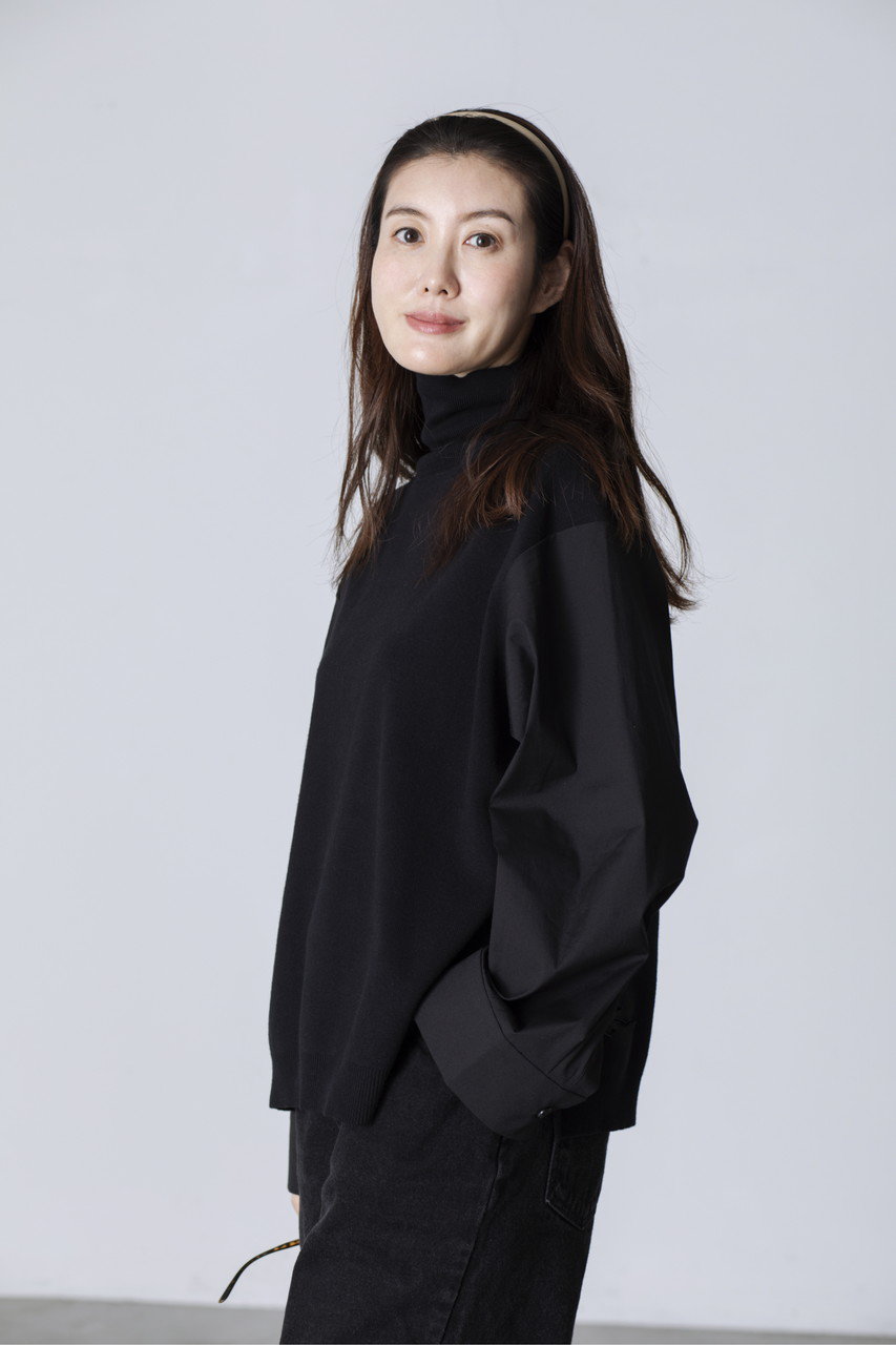 MY WEAKNESS(マイ ウィークネス)｜Ella Knit/BLACK の通販｜ELLESHOP