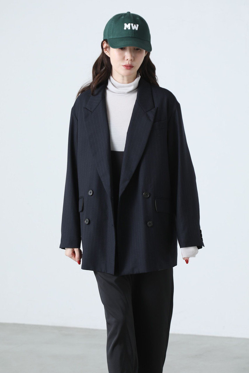 MY WEAKNESS(マイ ウィークネス)｜Hilja Jacket/ネイビーストライプ の