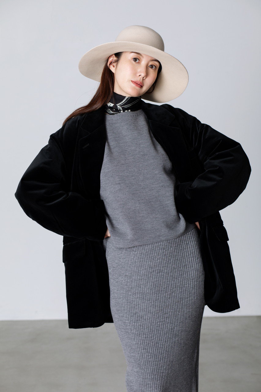 MY WEAKNESS(マイ ウィークネス)｜Velvet Jacket/ブラック の通販