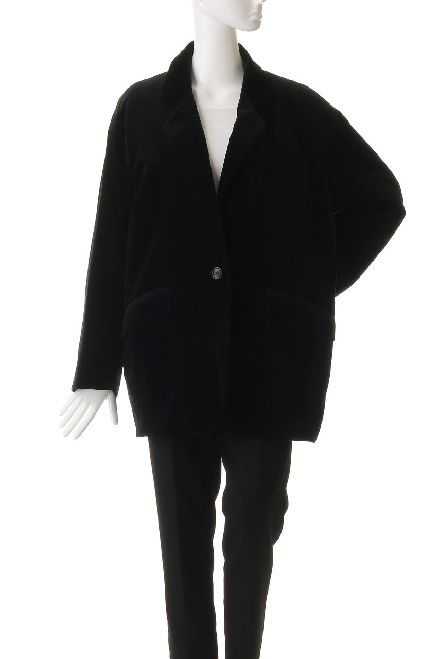 MY WEAKNESS(マイ ウィークネス)｜Velvet Jacket/ブラック の通販