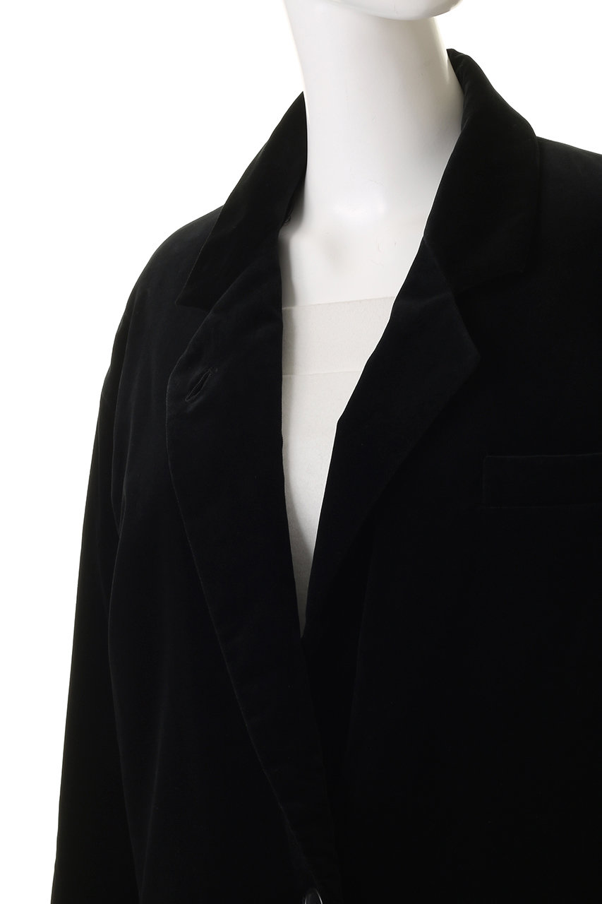 MY WEAKNESS(マイ ウィークネス)｜Velvet Jacket/ブラック の通販