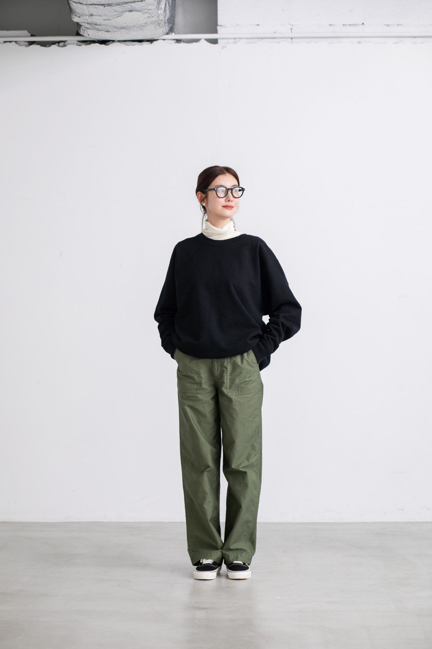 MY WEAKNESS(マイ ウィークネス)｜MW PATCH SWEAT/ブラック の通販