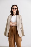 Sigrid Collarless Jacket