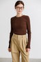 Sigrid 2Way Rib Pullover マイ ウィークネス/MY WEAKNESS
