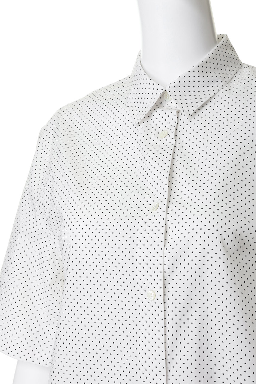 MY WEAKNESS(マイ ウィークネス)｜Sigrid Dot Shirt/ブラック の通販