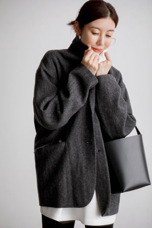 マイ ウィークネス/MY WEAKNESSのClaire Herringbone Jacket
