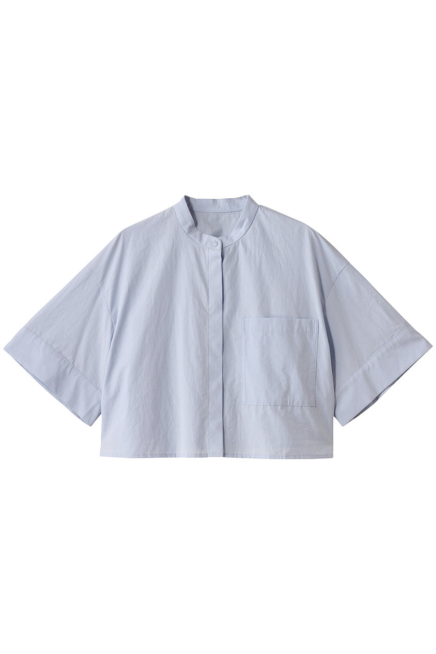 uncrave カラータイプライター /ショートシャツ (サックス, F) アンクレイヴ ELLE SHOP uncrave カラータイプライター /ショートシャツ (サックス, F) アンクレイヴ ELLE SHOP