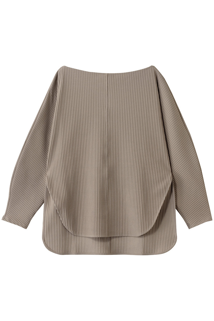 uncrave プリーツリブ ドルマンスリーブトップス (グレージュ, F) アンクレイヴ ELLE SHOP uncrave プリーツリブ ドルマンスリーブトップス (グレージュ, F) アンクレイヴ ELLE SHOP