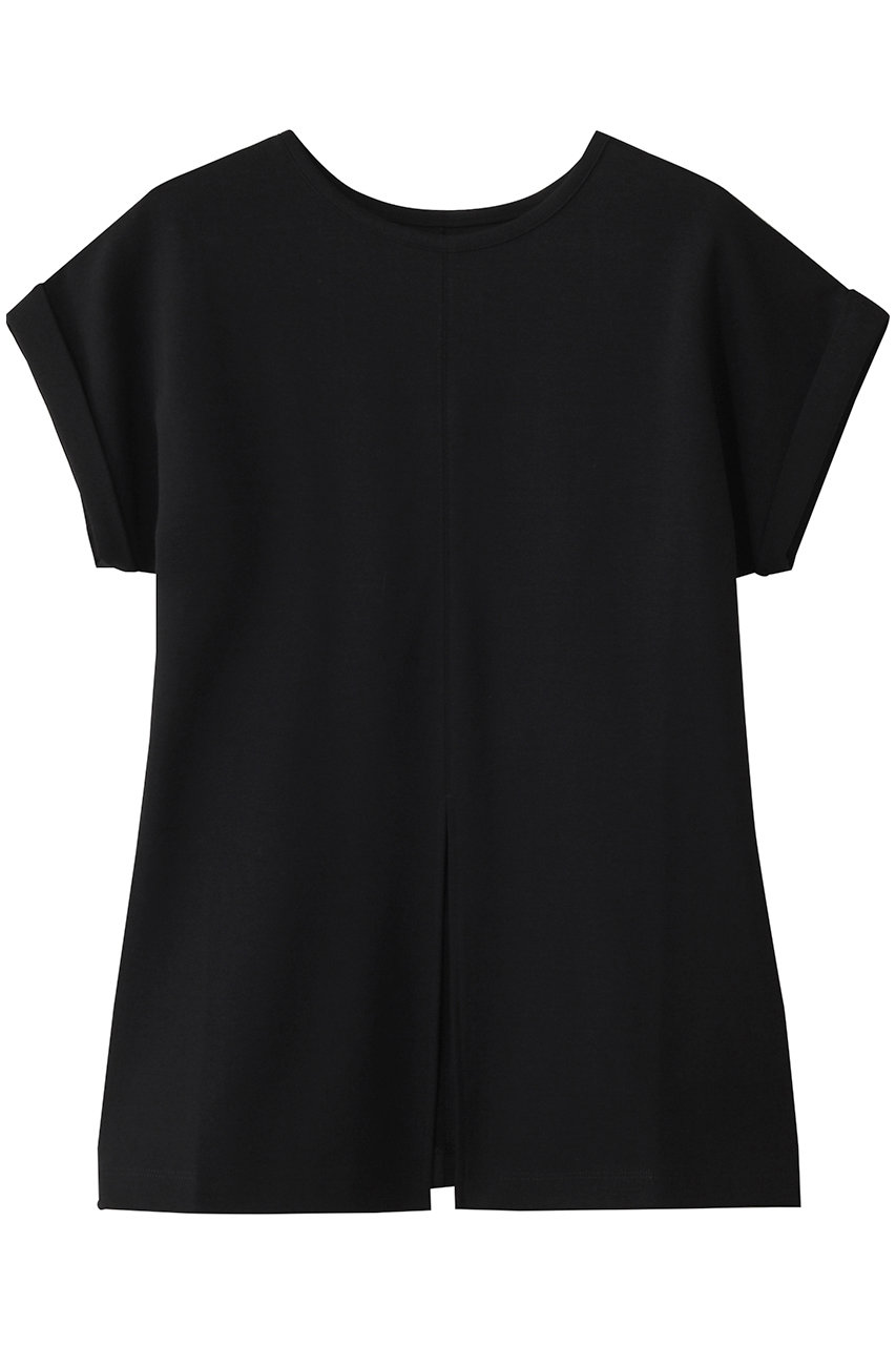 uncrave ダブルフェイスジャージー /2WAYスリットトップス (ブラック, 2) アンクレイヴ ELLE SHOP uncrave ダブルフェイスジャージー /2WAYスリットトップス (ブラック, 2) アンクレイヴ ELLE SHOP