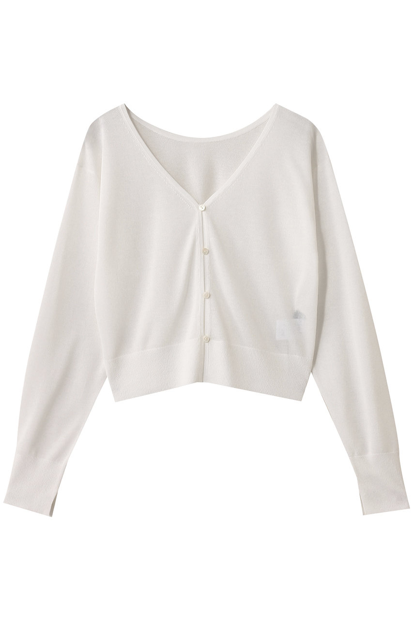 uncrave シアーニット /2WAYカーディガン (オフ, 2) アンクレイヴ ELLE SHOP uncrave シアーニット /2WAYカーディガン (オフ, 2) アンクレイヴ ELLE SHOP