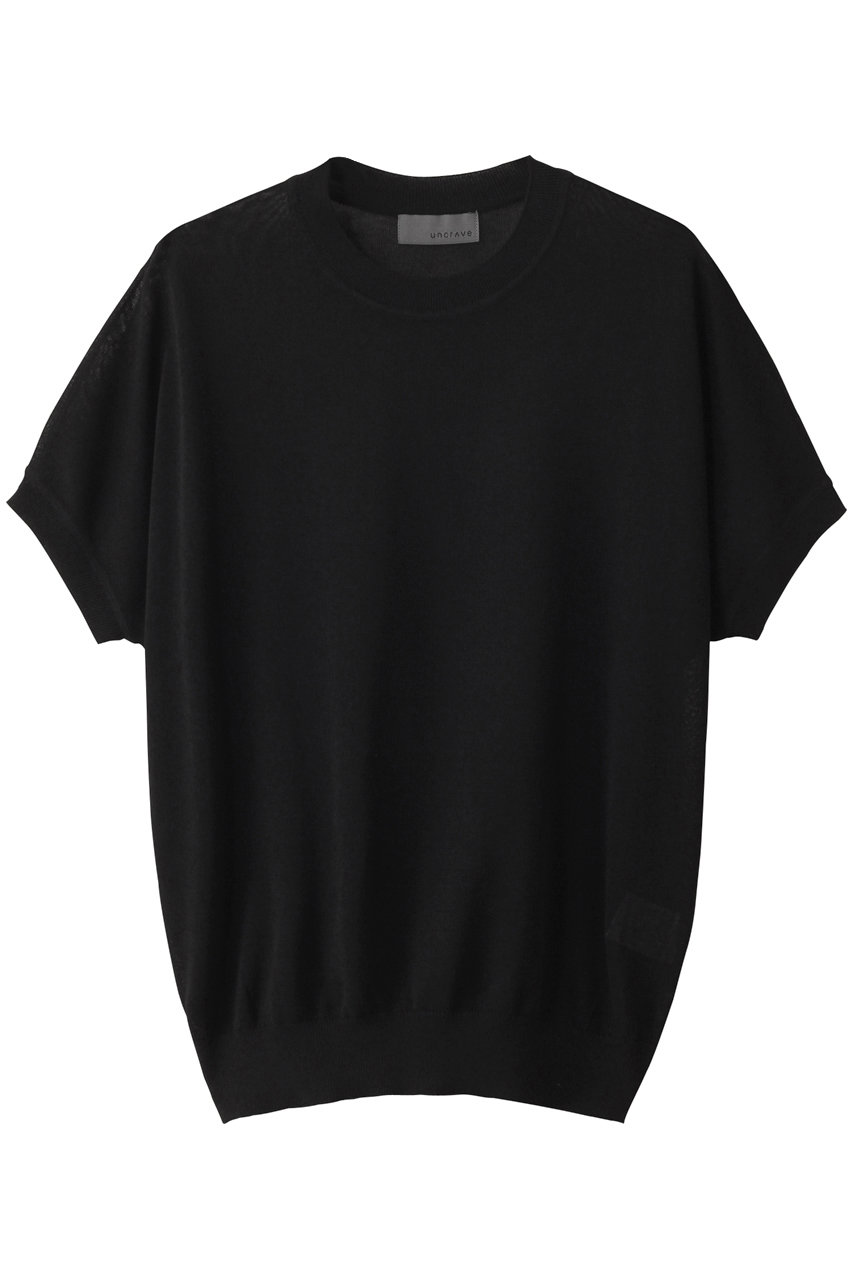 uncrave シアーニット (ブラック, F) アンクレイヴ ELLE SHOP uncrave シアーニット (ブラック, F) アンクレイヴ ELLE SHOP