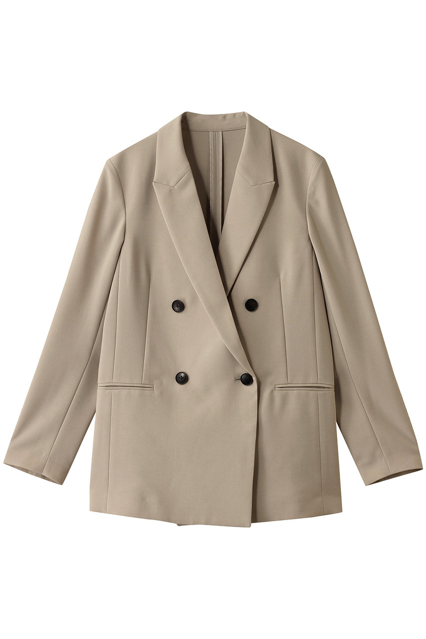 アンクレイヴ/uncraveのウォッシャブルドライサップ /ダブルジャケット(ベージュ/JKUVCM0400)