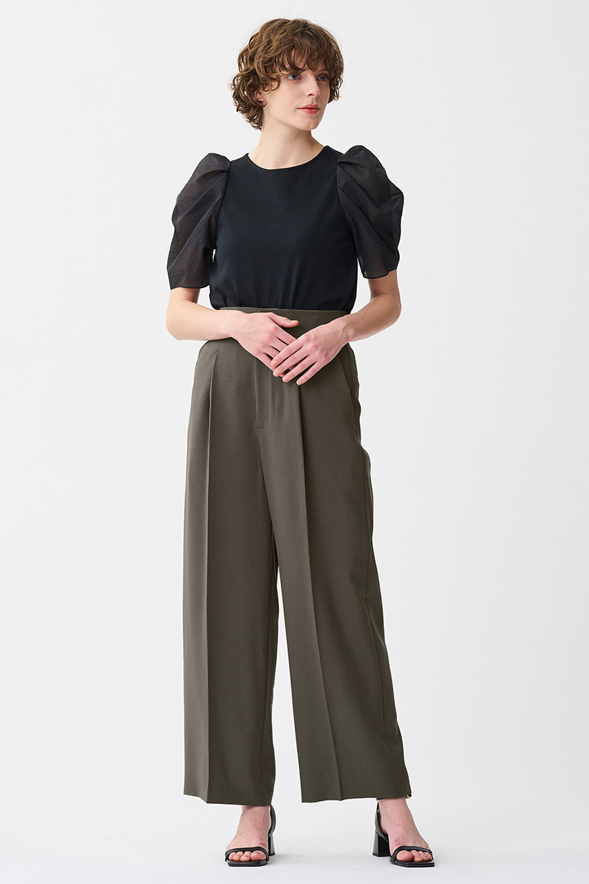 uncrave サスペンダーパンツ　size:1 uncrave(アンクレイヴ)｜ウォッシャブルドライサップ /ワイド