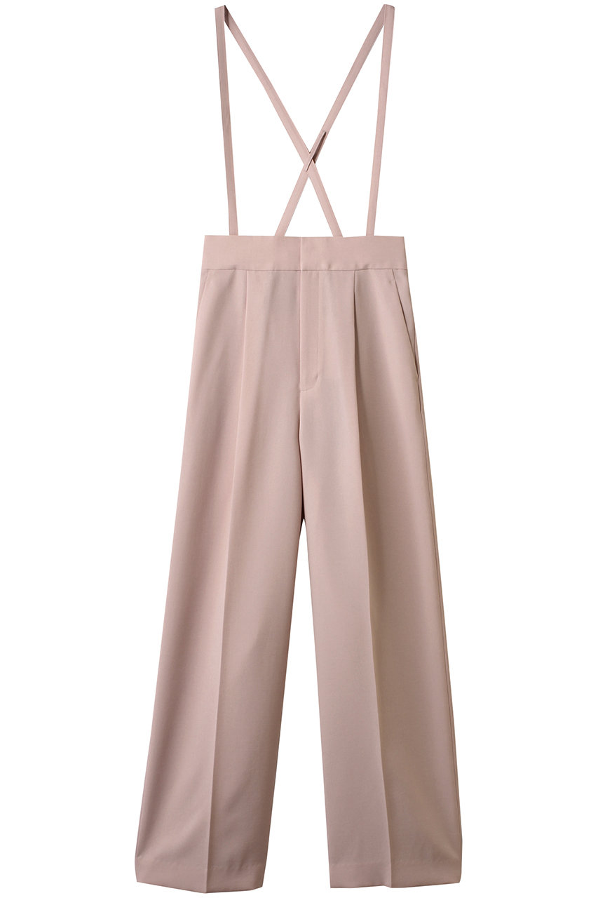 uncrave ウォッシャブルドライサップ /ワイドパンツ(サスペンダー付き) (ピンク, 2) アンクレイヴ ELLE SHOP uncrave ウォッシャブルドライサップ /ワイドパンツ(サスペンダー付き) (ピンク, 2) アンクレイヴ ELLE SHOP