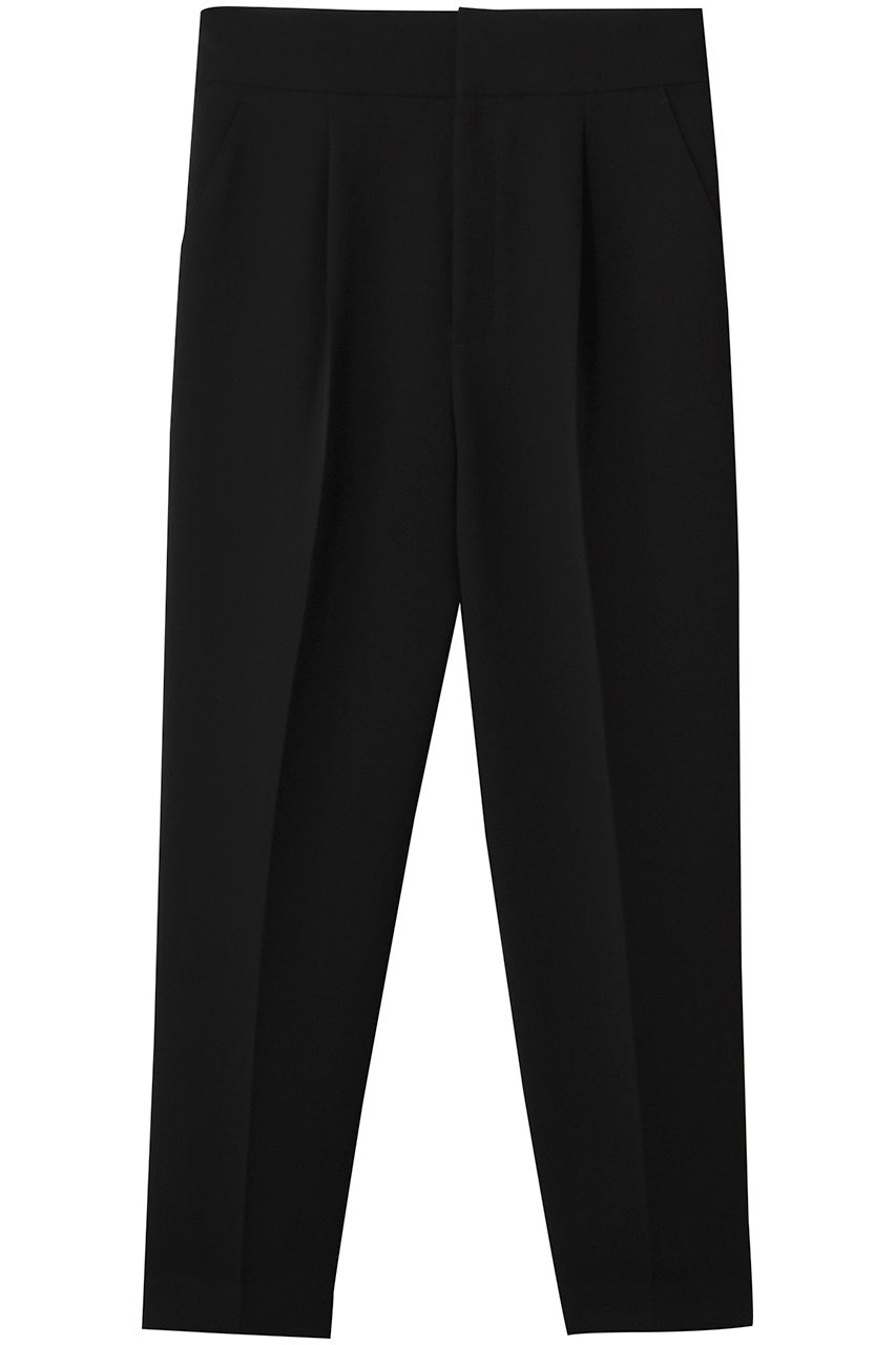 uncrave ウォッシャブルダブルクロス /テーパードパンツ (ブラック, 2) アンクレイヴ ELLE SHOP uncrave ウォッシャブルダブルクロス /テーパードパンツ (ブラック, 2) アンクレイヴ ELLE SHOP