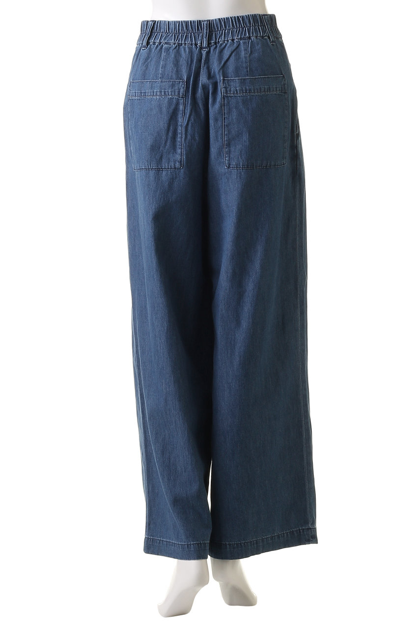 完売品⭐︎新品uncrave ワイドパンツ uncrave パンツ ライトデニム ワイドパンツ レディース