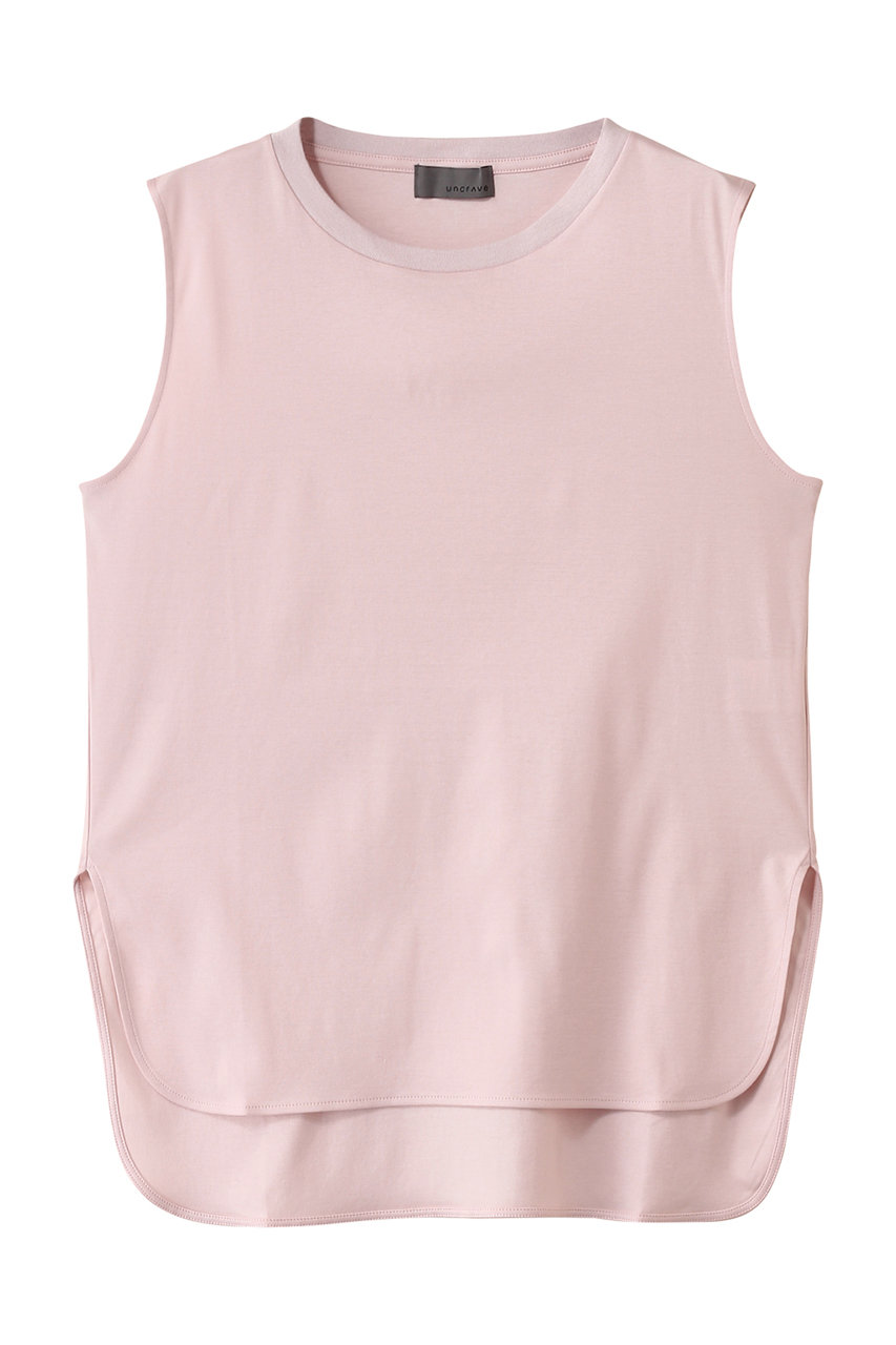 uncrave ライトスムース ノースリーブカットソー (ピンク, 1) アンクレイヴ ELLE SHOP uncrave ライトスムース ノースリーブカットソー (ピンク, 1) アンクレイヴ ELLE SHOP