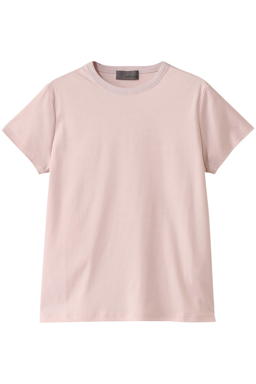 uncrave ライトスムース コンパクトTシャツ (ピンク, 1) アンクレイヴ ELLE SHOP uncrave ライトスムース コンパクトTシャツ (ピンク, 1) アンクレイヴ ELLE SHOP