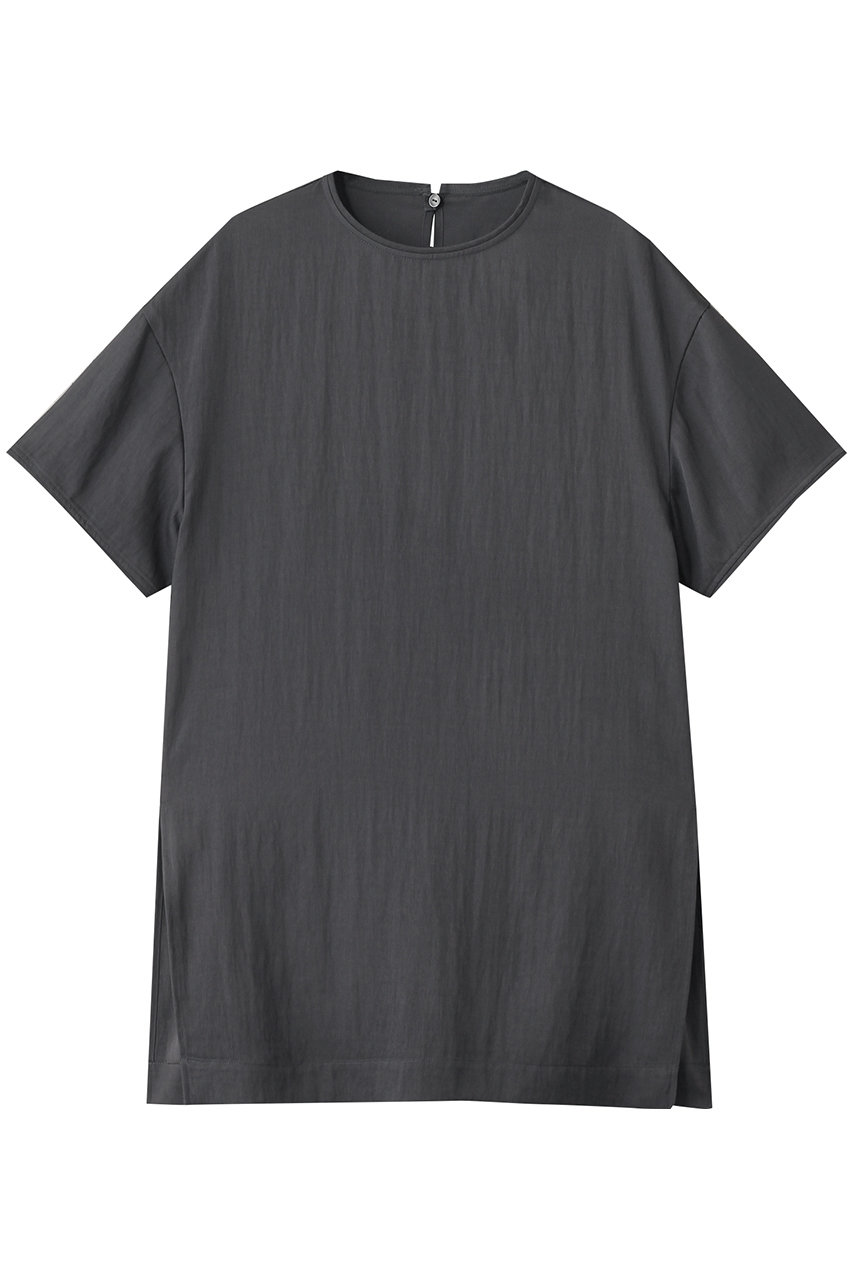 uncrave ドレープツイル Tブラウス (ブルーグレー, F) アンクレイヴ ELLE SHOP uncrave ドレープツイル Tブラウス (ブルーグレー, F) アンクレイヴ ELLE SHOP