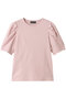 ダブルフェイスジャージー ボリュームスリーブカットソー アンクレイヴ/uncrave ピンク