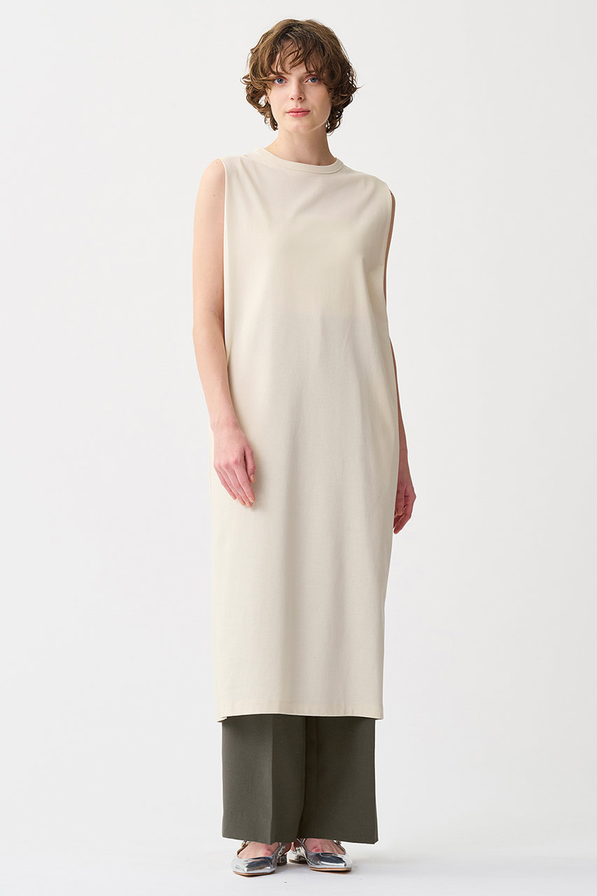 未使用【uncrave WHITE】（アンクレイヴ）スーチング ジレワンピース タグ付き新品】uncrave WHITE スーチング ジレワンピース - メルカリ