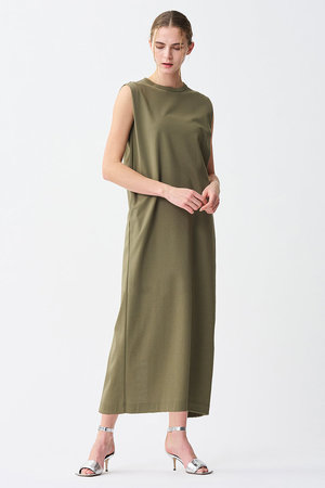 アンクレイヴ/uncraveのダブルフェイスジャージー ワンピース(110500/110503)