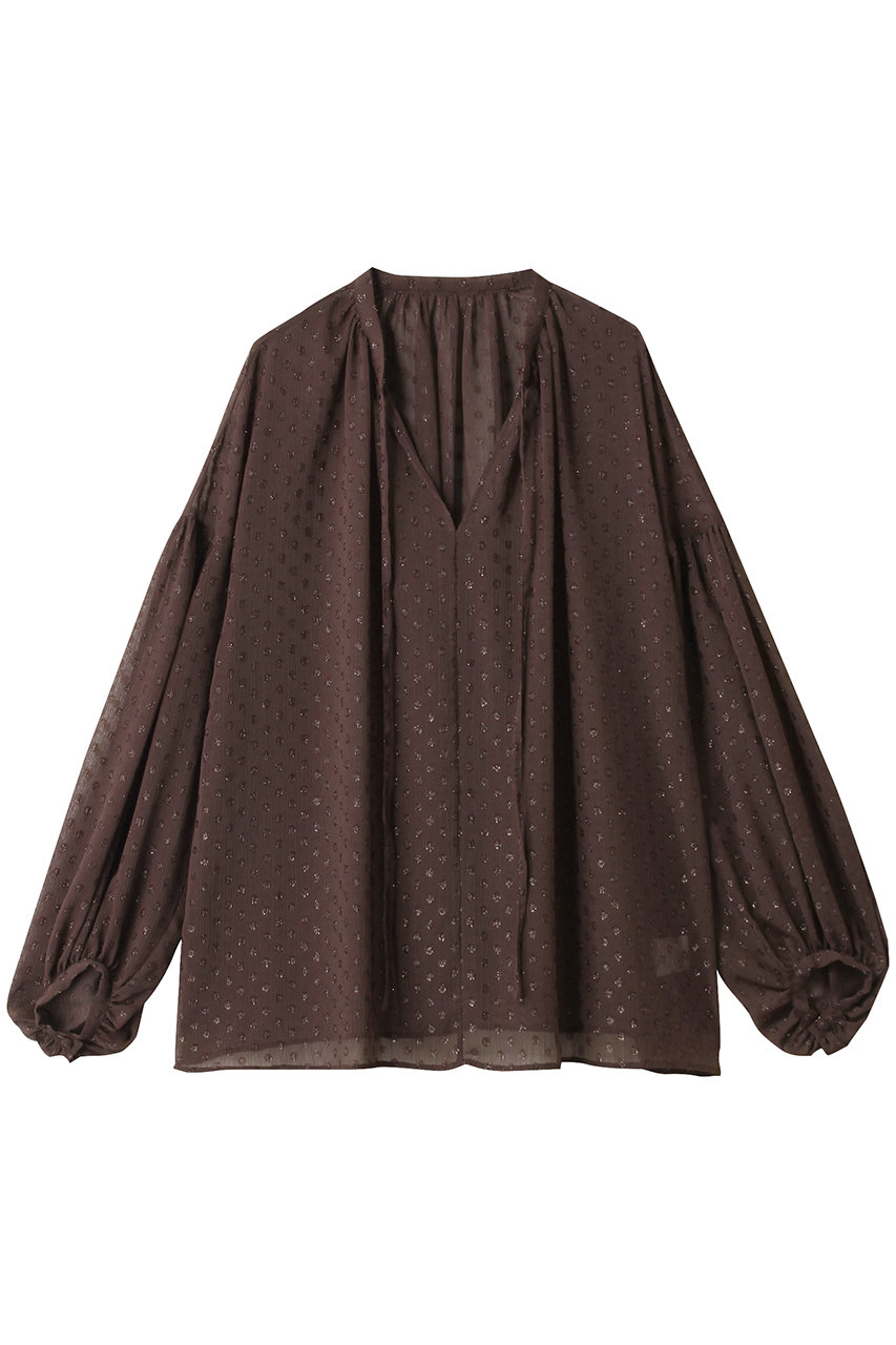 シアードットジャガード ブラウス