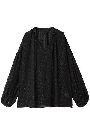 アンクレイヴ/uncraveのシアードットジャガード ブラウス(110400/110403)