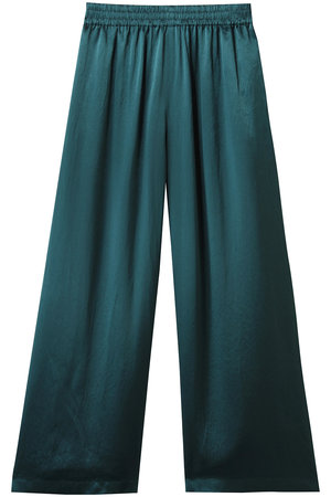 アンクレイヴ/uncraveのアセテートヴィンテージサテン ワイドパンツ(110600/110601)