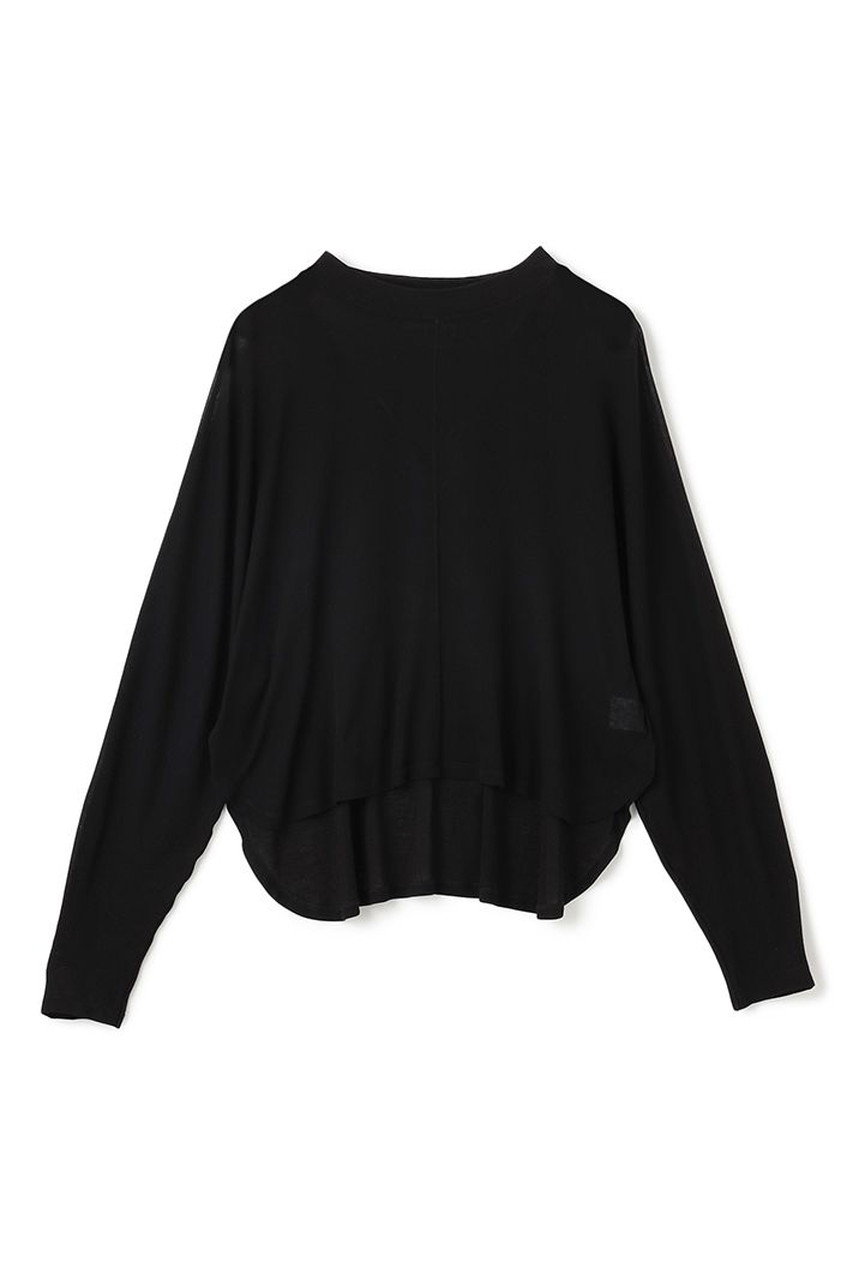uncrave シアーハイツイストリブ ドルマントップス (ブラック, F) アンクレイヴ ELLE SHOP uncrave シアーハイツイストリブ ドルマントップス (ブラック, F) アンクレイヴ ELLE SHOP
