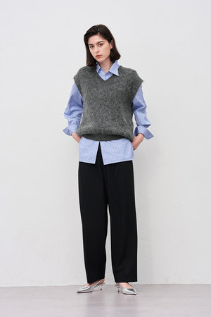 アンクレイヴ/uncraveのTRツイル ベーシックトラウザー(110600/110601)