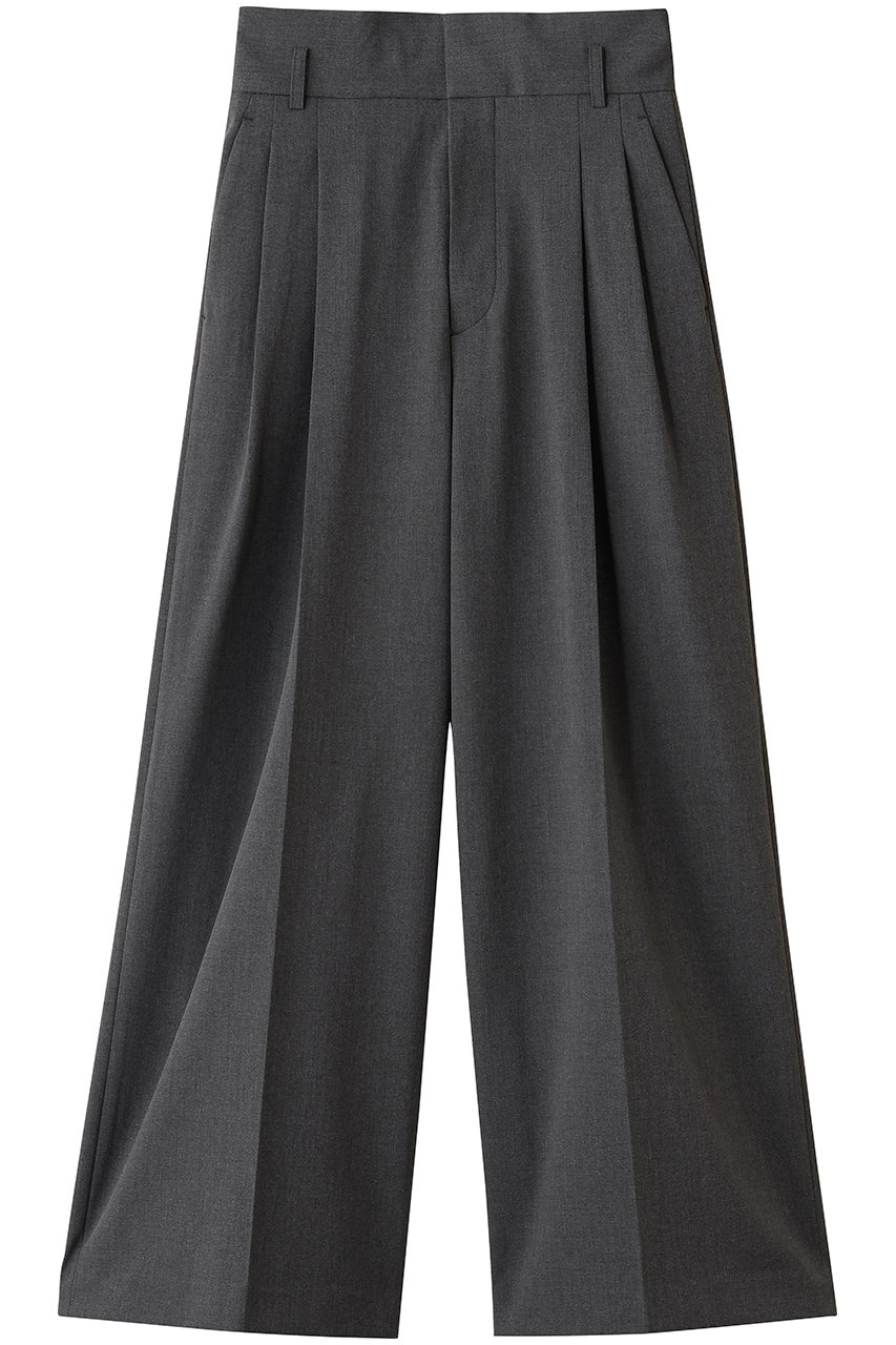 TRツイル ワイドトラウザー