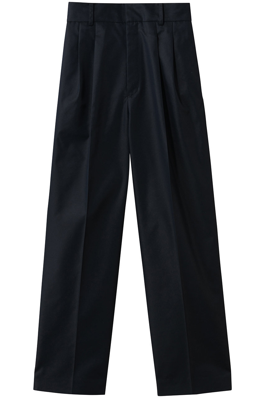 アンクレイヴ/uncraveのチノギャバジン ベーシックトラウザー(ネイビー/PRUVGW1809)