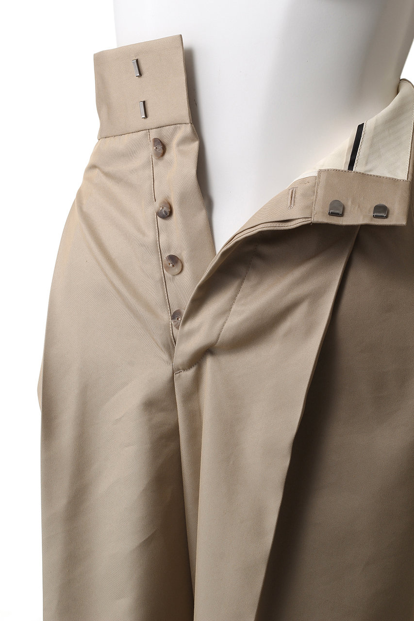 未使用 uncrave アンクレイヴ 撥水 チノギャバジン ベーシックトラウザー uncrave｜【撥水・手洗い可】チノギャバジン ベーシック