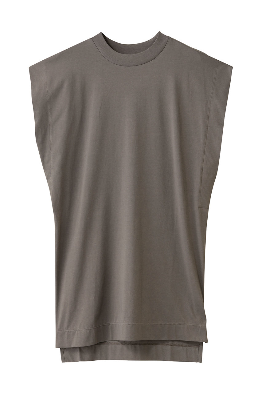 uncrave プレミアムジャージー ノースリーブトップス (グレージュ, F) アンクレイヴ ELLE SHOP uncrave プレミアムジャージー ノースリーブトップス (グレージュ, F) アンクレイヴ ELLE SHOP